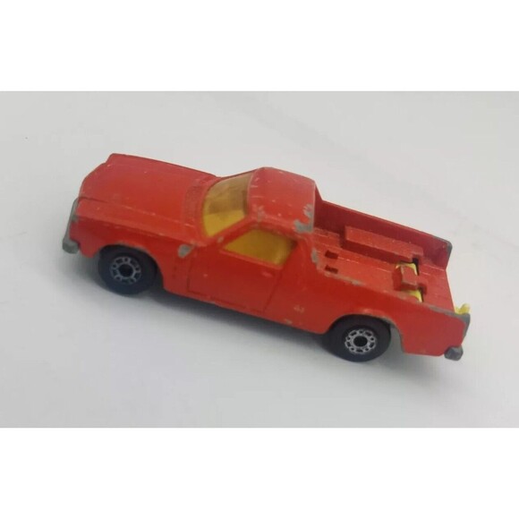 Vintage 1977 Lesney Matchbox Superfast No. 60 Holden Pick-Up Model MB60 Red Car - Picture 2 of 10
